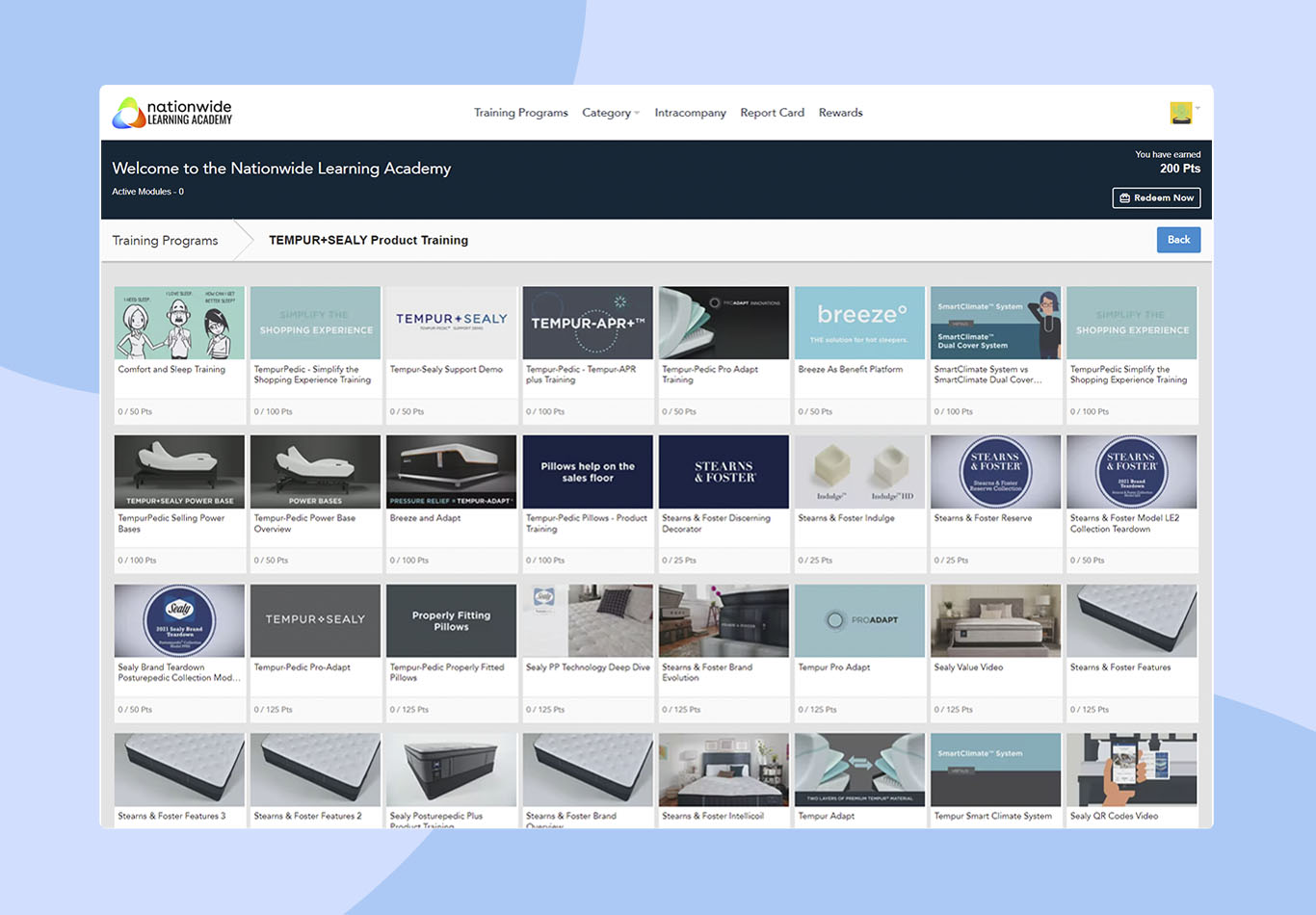 landing page