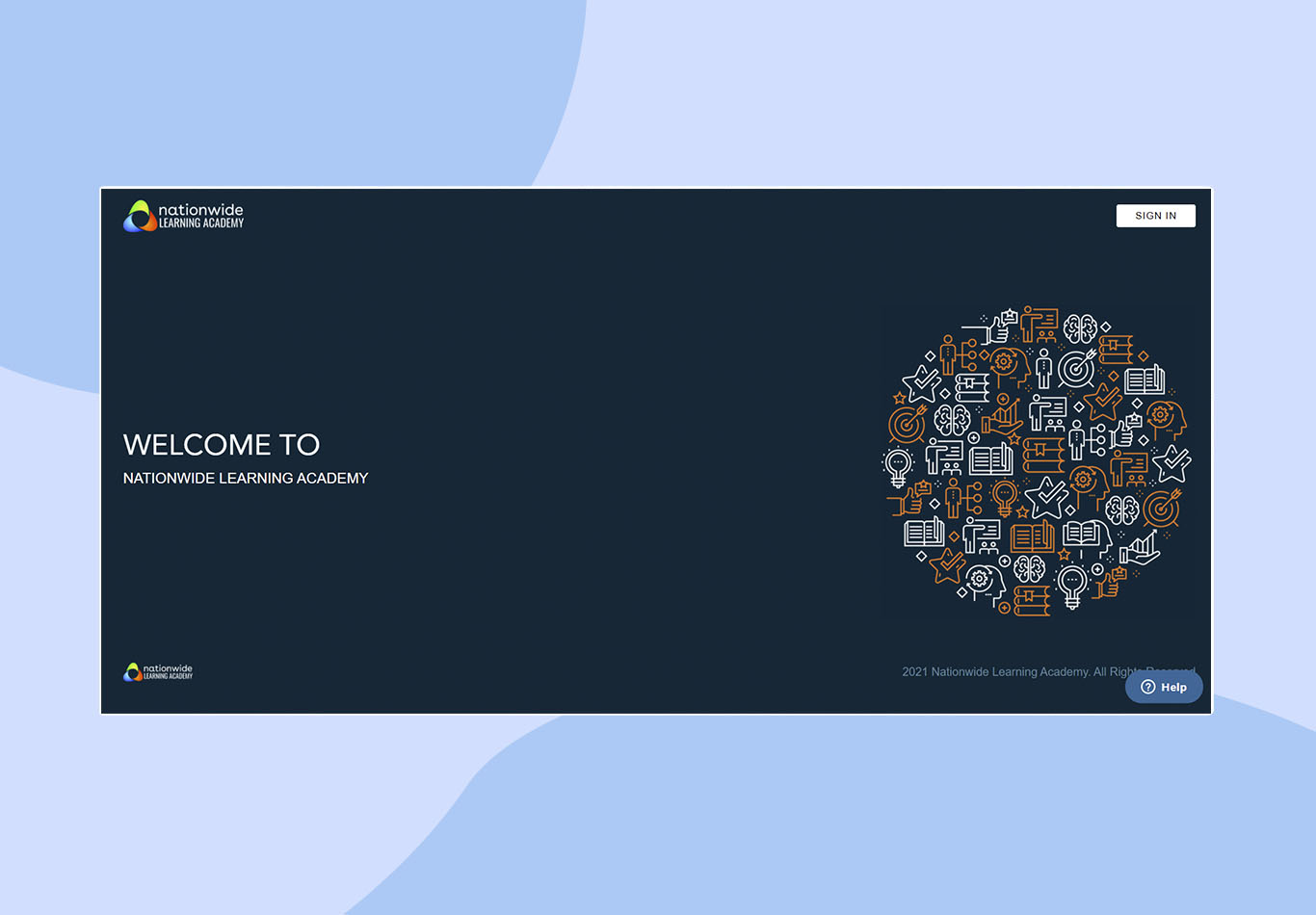 landing page