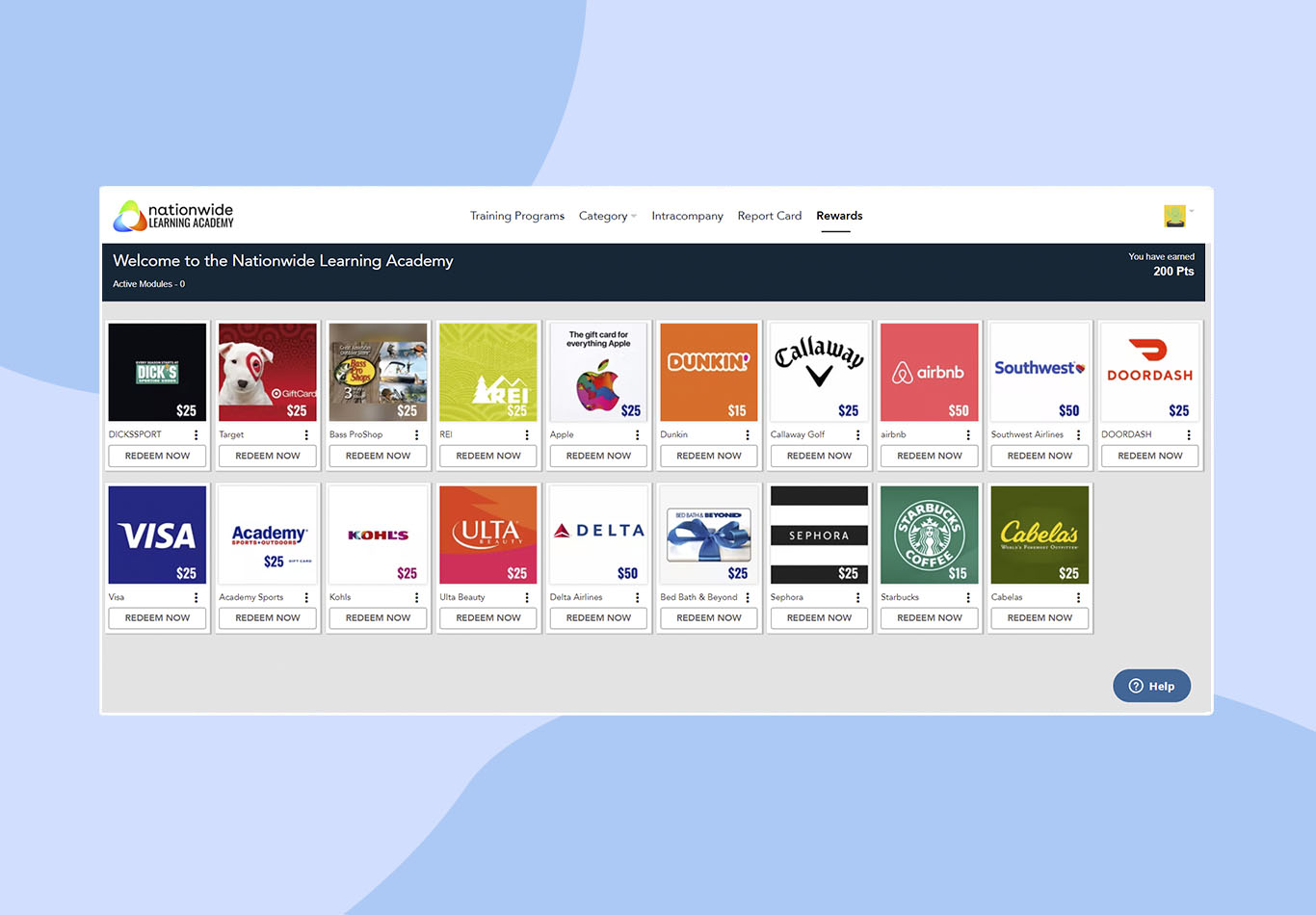 landing page